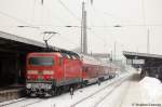 143 957 kam mit der RB (RB 27612) aus Dessau Hbf in Magdeburg an.