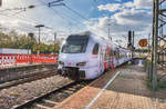 429 121 fährt als RE14 4757 (Mainz Hbf - Worms Hbf - Mannheim Hbf) in Mannheim Hbf ein.