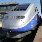 TGV Duplex 4707 in Mannheim Hbf.