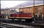 202525 am 25.1.1992 im Bahnhof Meiningen.