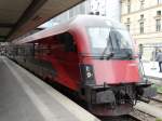 ÖBB Railjet Steuerwagen 80-90 730 in München Hbf am 14.08.14