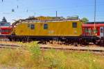 Tunnel Instandsetzungs Fahrzeug 705 001-6 in Neckarelz abgestellt am Sonntag den 21.7.2013