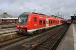 440 041-2 verlässt am 28.12.2017 als RE58218 nach Würzburg Hauptbahnhof zusammen mit 440 320-0 als RE3781 nach Bamberg den Nürnberger Hauptbahnhof.