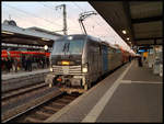 193801 fährt hier am 1.2.2018 um 17.08 Uhr mit dem RE nach Coburg in Nürnberg HBF ab.