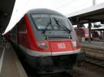 Der Mnchen Nrnberg Express in Nrnberg Hbf am 13.08.2008 