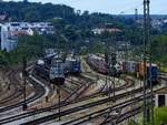 Güterverkehr am/im NETZ des Güterbahnhof Passau; 200701