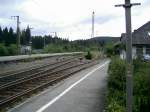 und etwas  Gleisbett  Hinterzarten mit Blick Ri Titisee