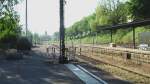 Der Bahnhof berlingen Therme liegt kurz vor der Tunneleinfahrt zum berlinger West-Tunnel, der 948 m lang ist.