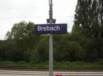 Dieses Foto wurde am 03.09.2009 auf dem Bahnhof Brebach aufgenommen.