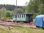 Von der Fichtelbergbahn kam dieser KB4 zum FHWE nach Schnheide Sd.