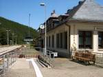 Bahnhof Sitzendorf im Schwarzatal.