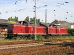 BR 211 051-8 und BR 212 052-5 sind abgestellt in Solingen Hbf