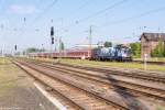 ES 64 U2 - 009  Europa ohne Grenzen  (182 509-0) MRCE Dispolok GmbH für DB Regio AG mit dem IRE  Berlin-Hamburg-Express  (IRE 18093) von Hamburg Hbf nach Berlin Ostbahnhof, bei der Einfahrt in