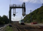 2804 mit einem Gterzug Durchfhrt den Stolberger (Haupt-)Bahnhof (24.09.11)