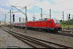 147 012-9 von DB Regio Baden-Württemberg als RB 19117 von Osterburken erreicht ihren Endbahnhof Stuttgart Hbf auf Gleis 7.