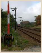 Der Bahnhof Uhyst liegt an der Kohlfurter Eisenbahn zwischen Hoyerswerda und dem Grenzbahnhof Horka.