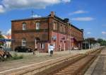 Hausbahnsteig, Blickrichtung Grlitz