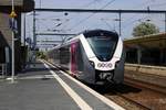 1440 122 (Alstom Coradia Continental) als ENO83562 (RE50) nach Hildesheim Hbf steht im Startbahnhof Wolfsburg Hbf auf Gleis 8 bereit.