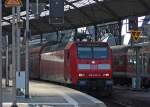 146 014-6 mit der RE1 (10133) nach Hamm in Aachen Hbf, 11.6.10