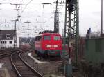 Baureihe 110 auf Abstellgleis in Aachen Hbf (2007)