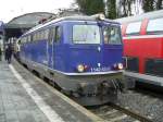 NorthRail 1142 635-0 mit Rheingoldwagen am 02.12.2012 in Aachen bespannte den SdZ 349 nach Braunschweig