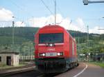 WLE 23(223 057) fuhr am 19. August mit dem DGS 88855 Großbeeren - Lippstadt durch den Bahnhof Altenbeken.