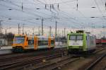 Hier links 650 082-0  Königs Wusterhausen  als RB62 (RB79607) von Eberswalde Hbf.