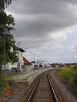 Der Bahnhof von Bad Doberan am 12.08.2009 um 14:52 Uhr.