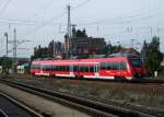 Ein 3-teiliger Talent 2 verlsst am 21.September 2012 als RB nach Pressig-Rothenkirchen den Bamberger Bahnhof.