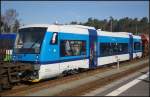841 002-9 ist fr die Tschechische Staastbahn bestimmt und konnte am 26.03.2012 whrend der berfhrungsfahrt in Basdorf fotografiert werden.