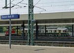 Bahnimpressionen:  Badischer Bahnhof Basel, 23.