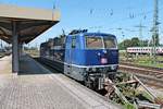Am Mittag des 20.08.2015 stand 181 201-5 auf Gleis 99 abgestellt in Basel Bad Bf.
