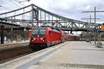 DB 147 017 erreicht Berlin Gesundbrunnen mit dem FEX nach Berlin Hbf. (03.04.2023)