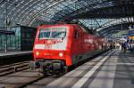 Hier 120 151-6 mit EC248 von Wroclaw Glowny nach Berlin Hbf., dieser Zug stand am 6.7.2013 in Berlin Hbf.