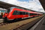 Hier 442 639-1 und 442 144-2 als RB14 (RB94921) von Berlin Lichtenberg nach Berlin Schönefeld Flughafen, dieser Triebzugverband stand am 23.6.2013 in Berlin Lichtenberg.