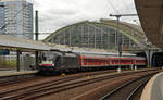 182 599 stellte am 08.04.17 den IRE nach Hamburg am Berliner Ostbahnhof bereit.