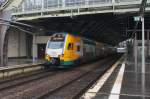 Hier 445 110-0 als RE2 (RE37362) von der Hansestadt Wismar nach Cottbus, bei der Ausfahrt am 18.5013 aus Berlin Ostbahnhof.