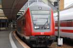 Hier ein RE1 (RE18178) von Berlin Ostbahnhof nach Brandenburg Hbf., bei der Ausfahrt am 23.6.2013 aus Berlin Ostbahnhof.