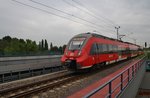 442 829-8 erreicht am 2.8.2016 als RB24 (RB18349) von Senftenberg nach Eberswalde Hauptbahnhof den Bahnhof Berlin Ostkreuz.