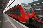 442 336-4 steht am 2.8.2016 als RB24 (RB18362) von Eberswalde Hauptbahnhof nach Senftenberg in Berlin Ostkreuz.