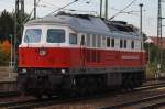 Hier 232 079-4 als Lz, bei der Durchfahrt am 3.10.2012 durch Berlin Schnefeld Flughafen, in Richtung Grnauer Kreuz.