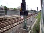 Berlin-Charlottenburg, Stadt- und Regionalbahn, Blick vom S-Bahnsteig zu den Regionalbahnsteigen (08.05.2010)