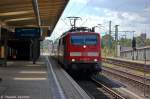 111 085-7 mit dem RE70 (RE 14209) von Bielefeld Hbf nach Braunschweig Hbf, bei der Einfahrt in den Braunschweiger Hbf am 15.09.2010. Die 111 085-7 wurde am 22.04.2013 nach Opladen berfhrt und wird dort von der Firma Bender verschrottet werden.