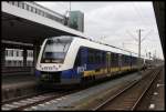 ERIXX 622202 steht als RB 47 nach Uelzen am 28.1.2015 im HBF Braunschweig.