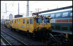 Lichtraumprofilmesszug Limez II 712101 am 22.3.1998 im Hauptbahnhof Bremen.