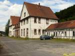 Dieser Bahnhof hat auch schon bessere Zeiten erlebt. Brilon Wald, 01.08.2008.