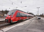 Nachschuss von 442 774 als RE 4810 (Bad Staffelstein - Sonneberg (Thür) Hbf), bei der Abfahrt in Coburg.