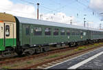 Lichterfahrt ins Lausitzer Braunkohlerevier    Reko-Wagen (DR) mit der Bezeichnung  Bghw  (55 80 22-11 417-4 D-LDC), eingereiht in einem Sonderzug von Dresden zu den Braunkohle-Kraftwerken in der