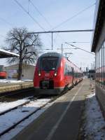 RE 10 nach Leipzig am 25.03.13 in Cottbus.