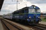 Hier 5 630 018-6 mit EC248 von Wroclaw Glowny nach Hamburg-Altona, dieser Zug stand am 11.7.2014 in Cottbus.